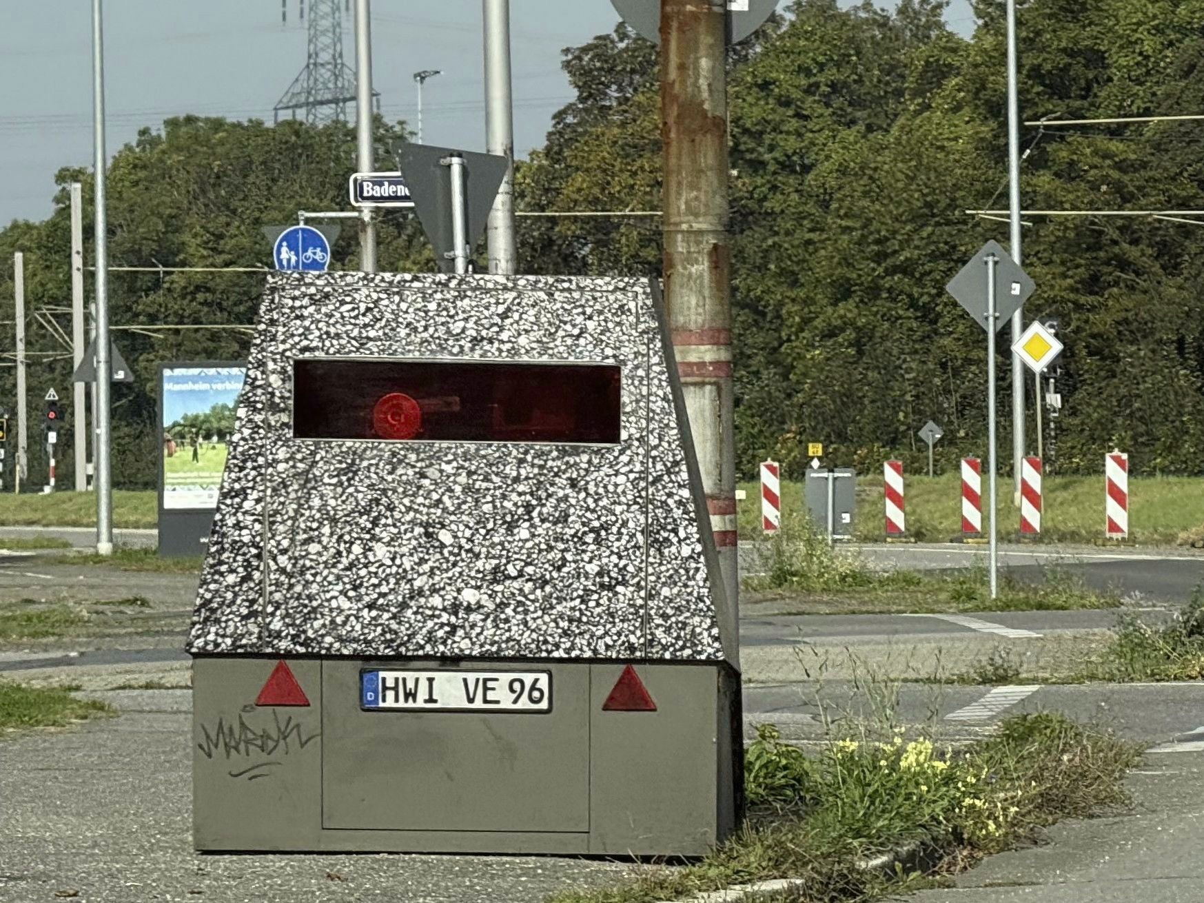 HWI VE 96, Regular plates 