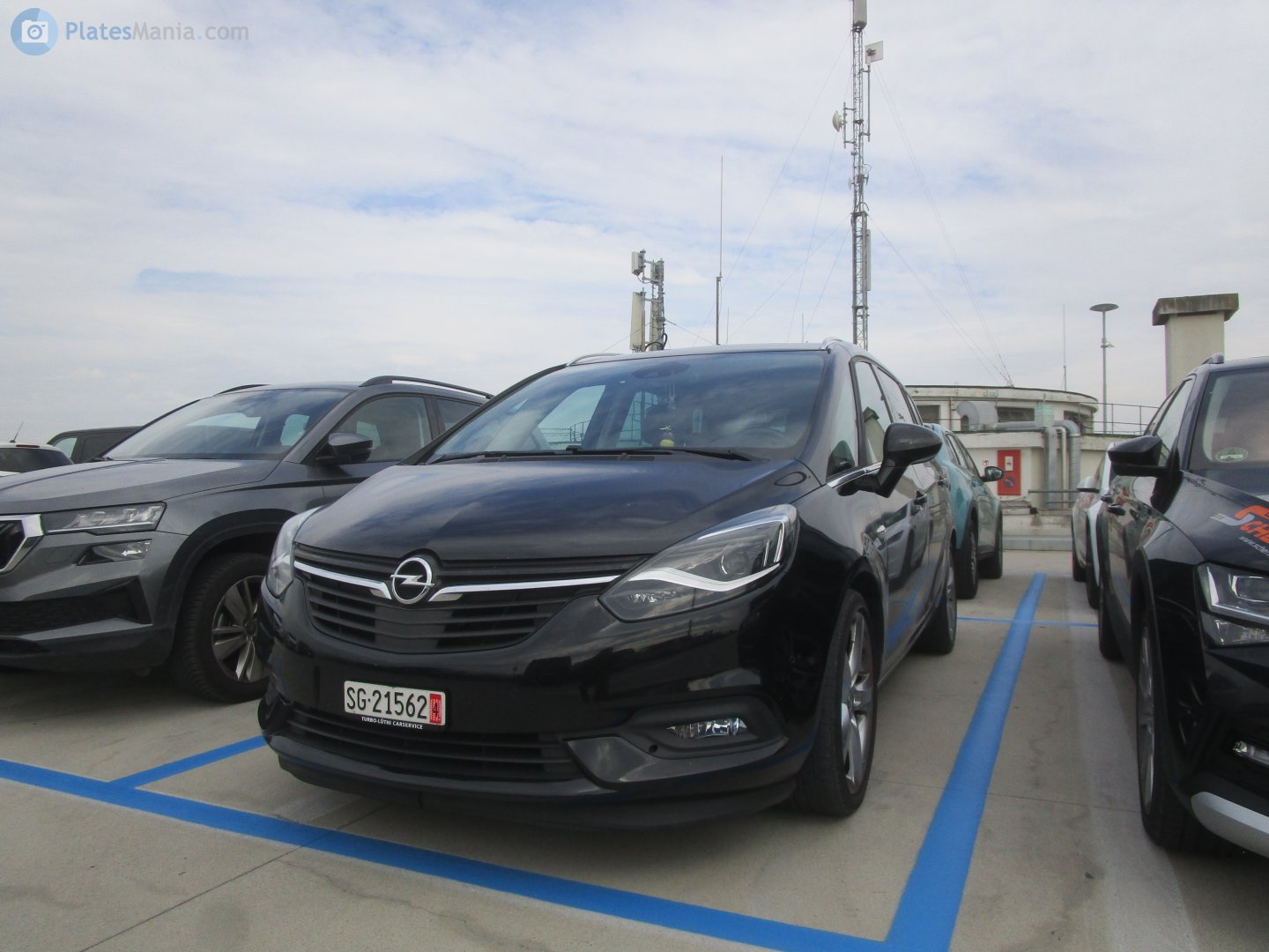 SG 21562, Opel Zafira 3rd gen (C; P12), facelift, 2016–2019