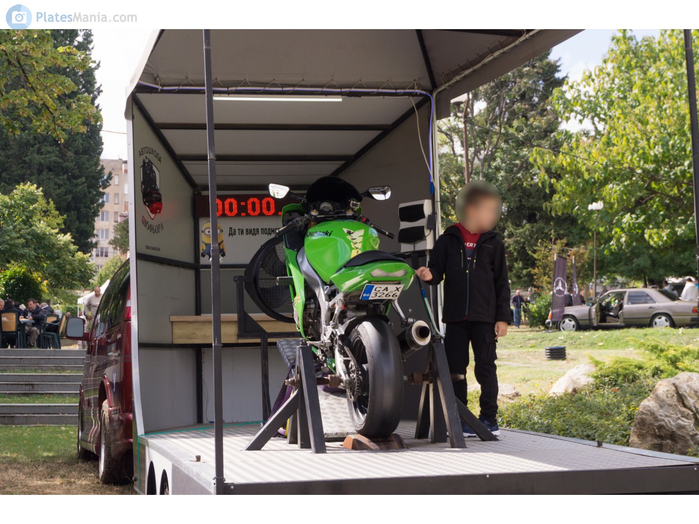 CA 3266 X, Kawasaki Ninja ZX-6R 4th gen, 2003–2004