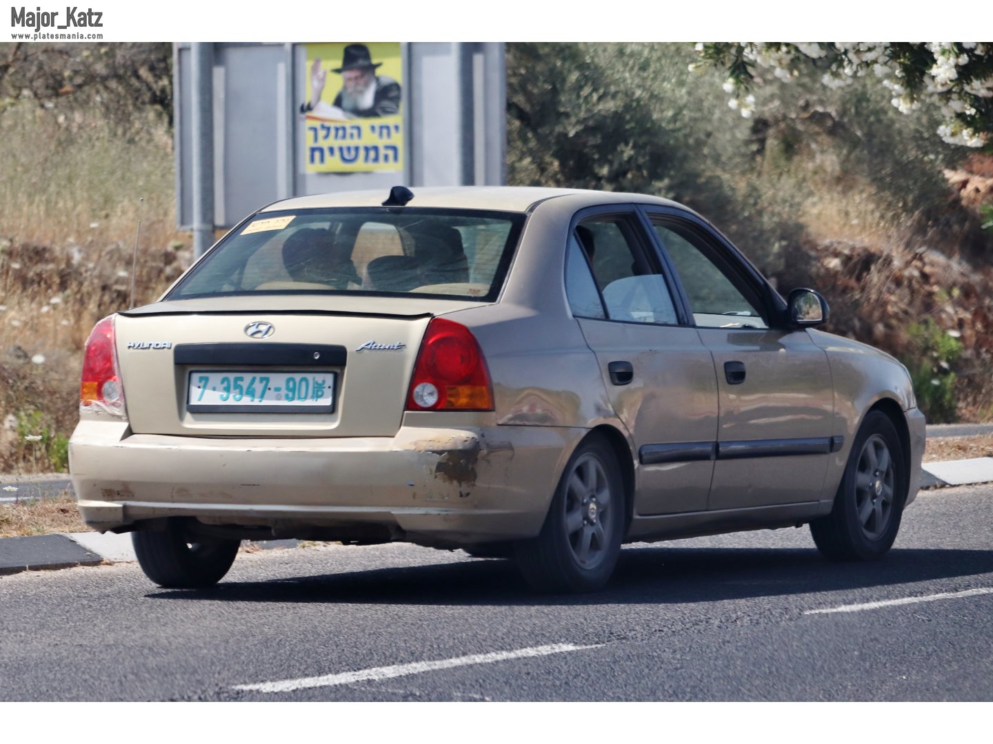 7-3547-90, Hyundai Accent 2nd gen Sedan (LC), facelift, 2003–2006