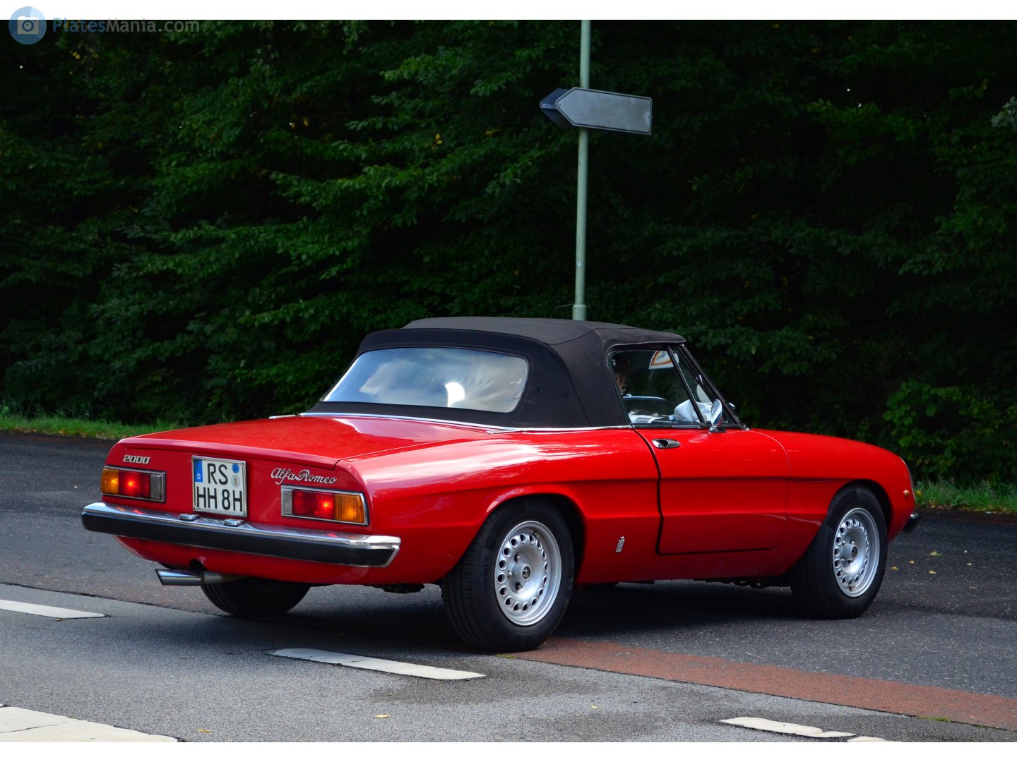 RS HH 8 H, Alfa Romeo 2000 2nd gen Spider Veloce (105/115), 1971–1975