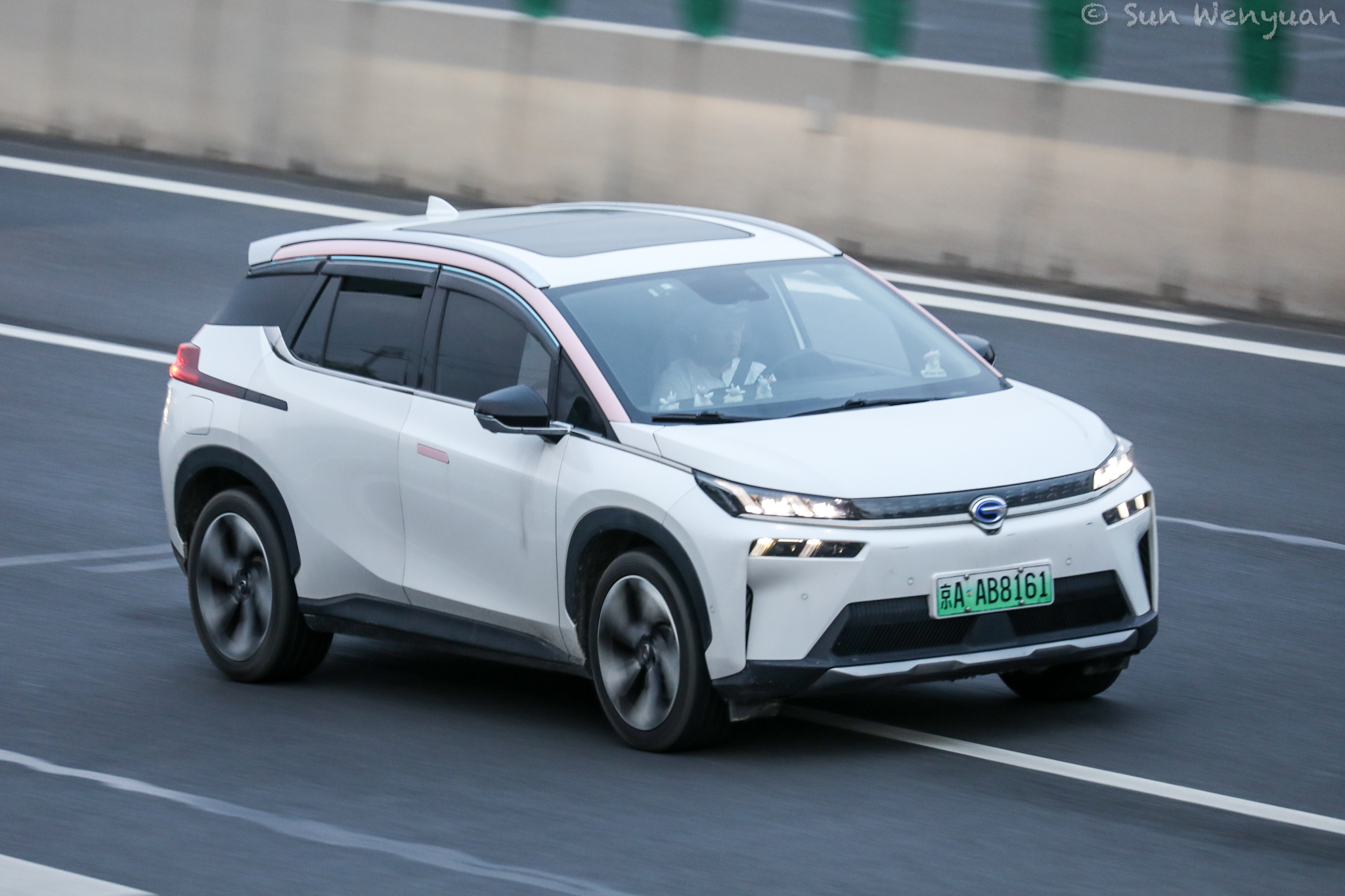 京A·AB8161, Aion (GAC NE) V 1st gen, 2020–2021