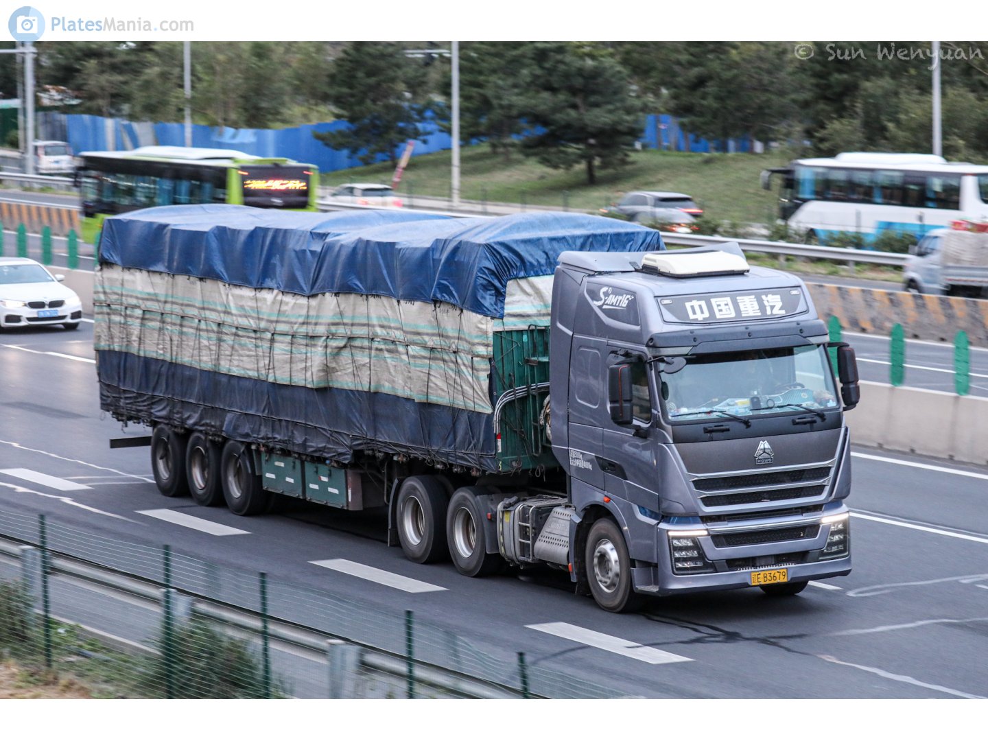 辽E·B3679, CNHTC (Sinotruk) Howo / Sitrak G/T-Series TH