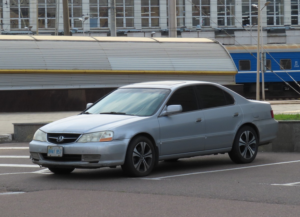 BVAY-857, Acura TL 2nd gen (UA4/UA5), facelift, 2001–2003