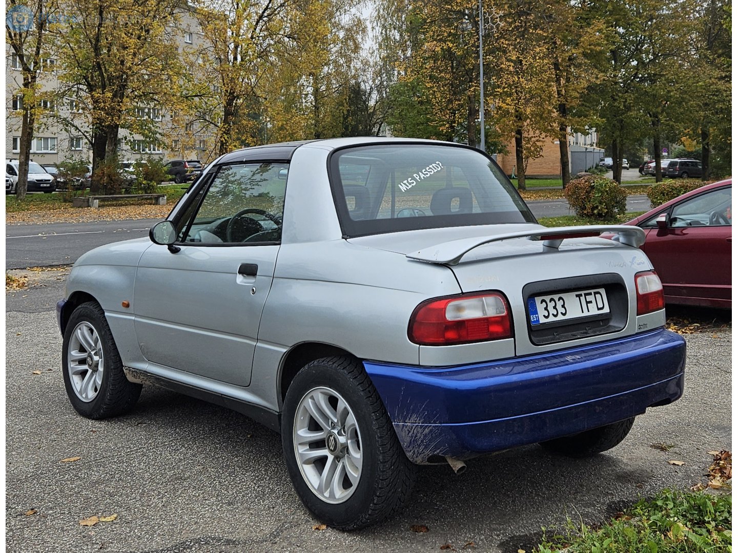 333 TFD, Suzuki X90 1st gen (LB), 1995–1998
