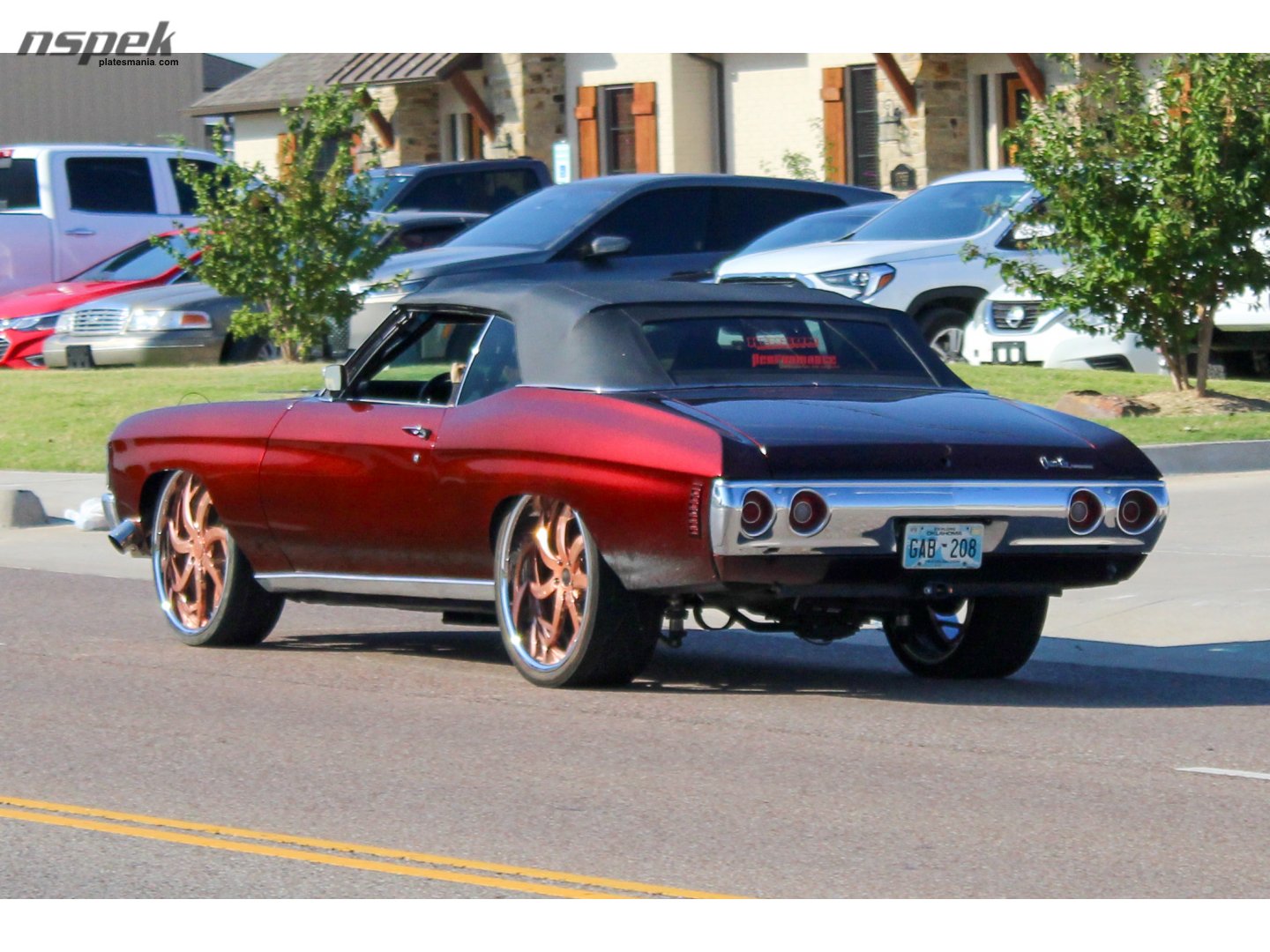 GAB-208, Chevrolet Chevelle 2nd gen 1971/1972 2-door Convertible (67; A-body), 3rd facelift, 1970–1972
