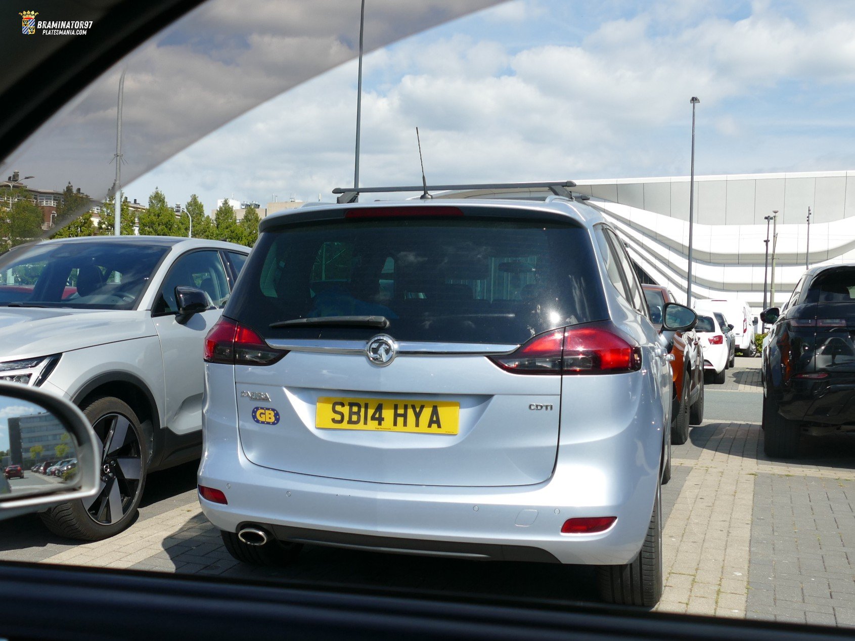 SB14HYA, Vauxhall Zafira 3rd gen Tourer (C; P12), 2011–2016