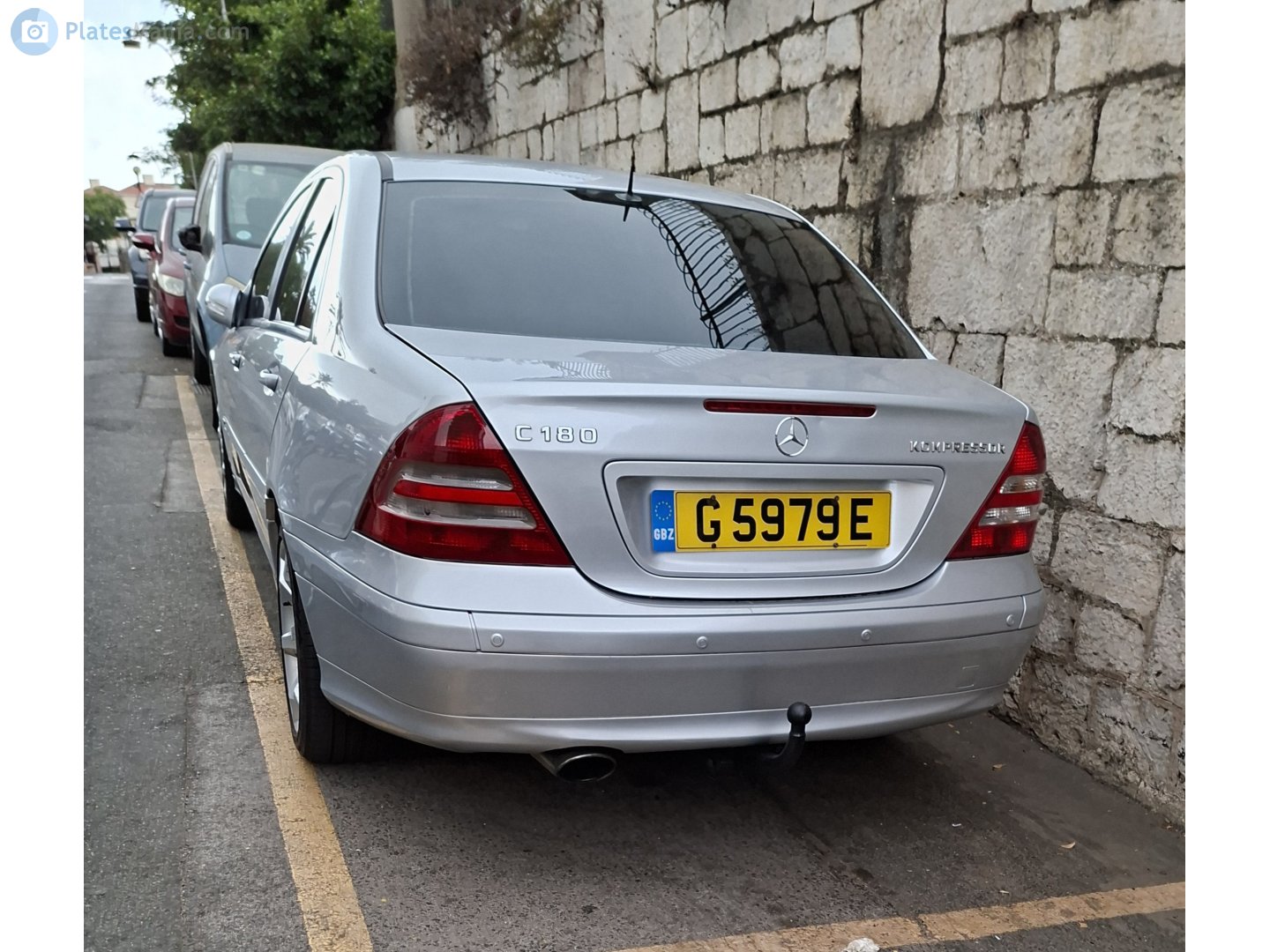 G 5979 E, Mercedes-Benz C-Klasse 2nd gen Sedan (W203), 2000–2007