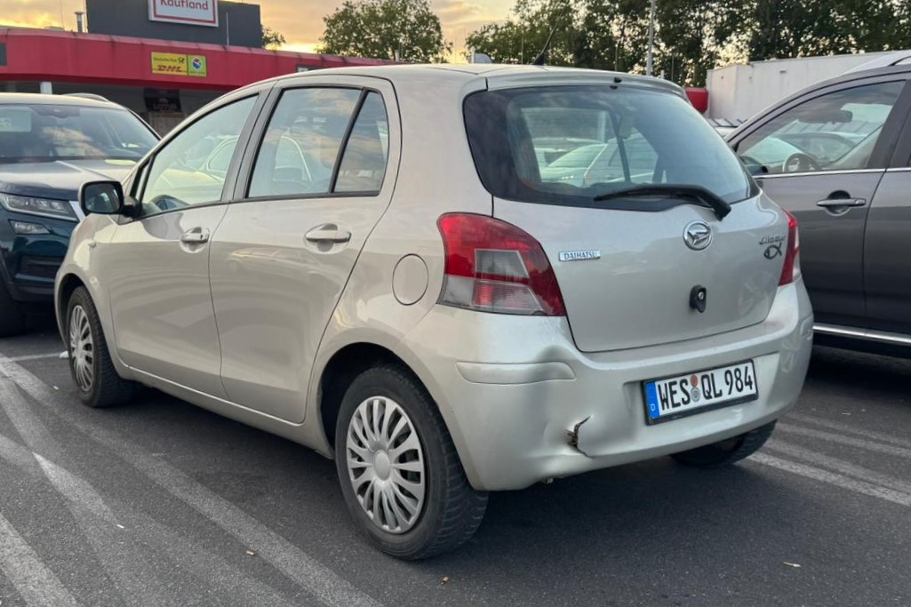 WES QL 984, Daihatsu Charade 7th gen (XP90; EU-market), 2011–2013