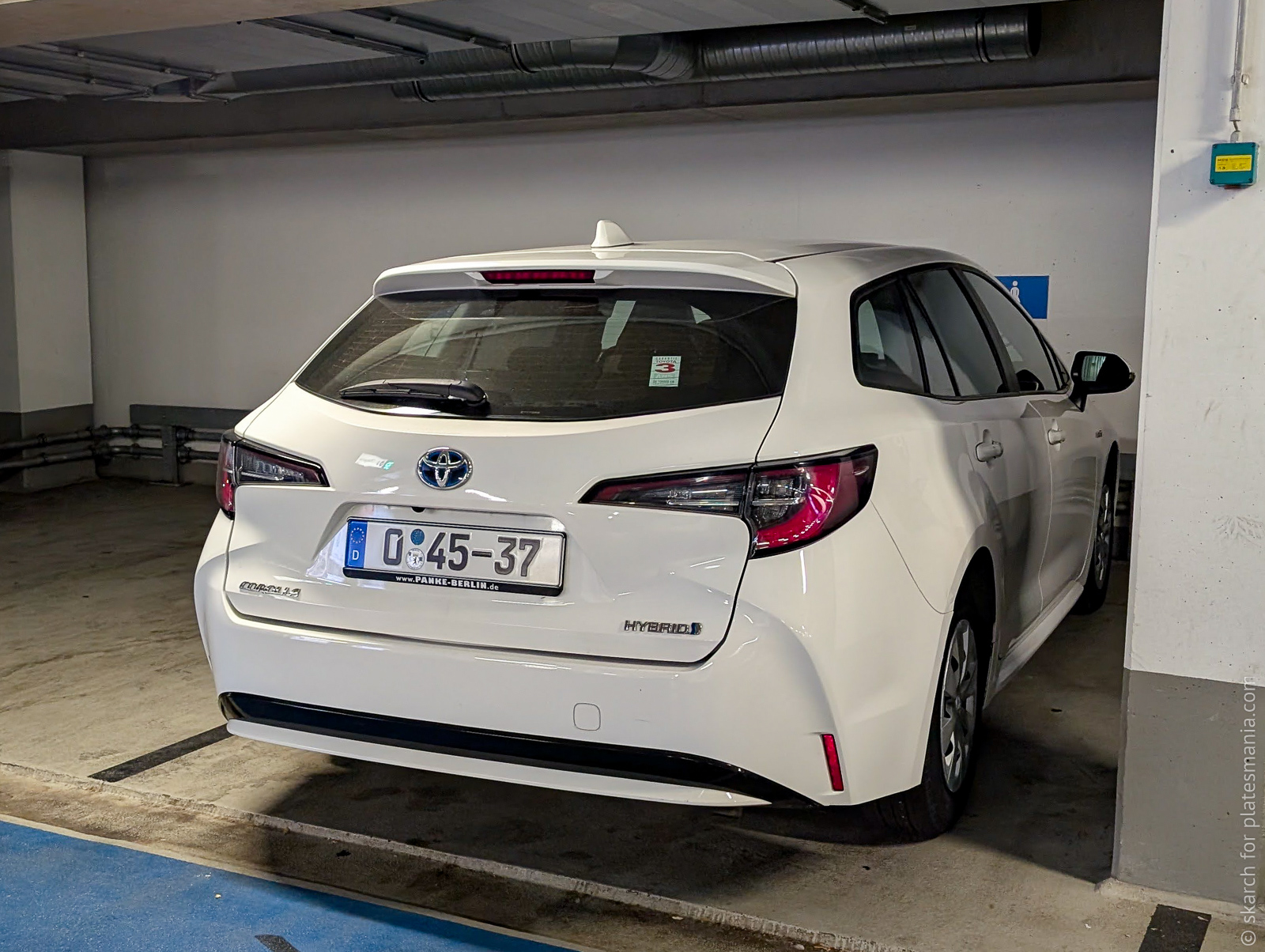 0 45-37, Toyota Corolla 12th gen Touring Sports (E210), 2019–