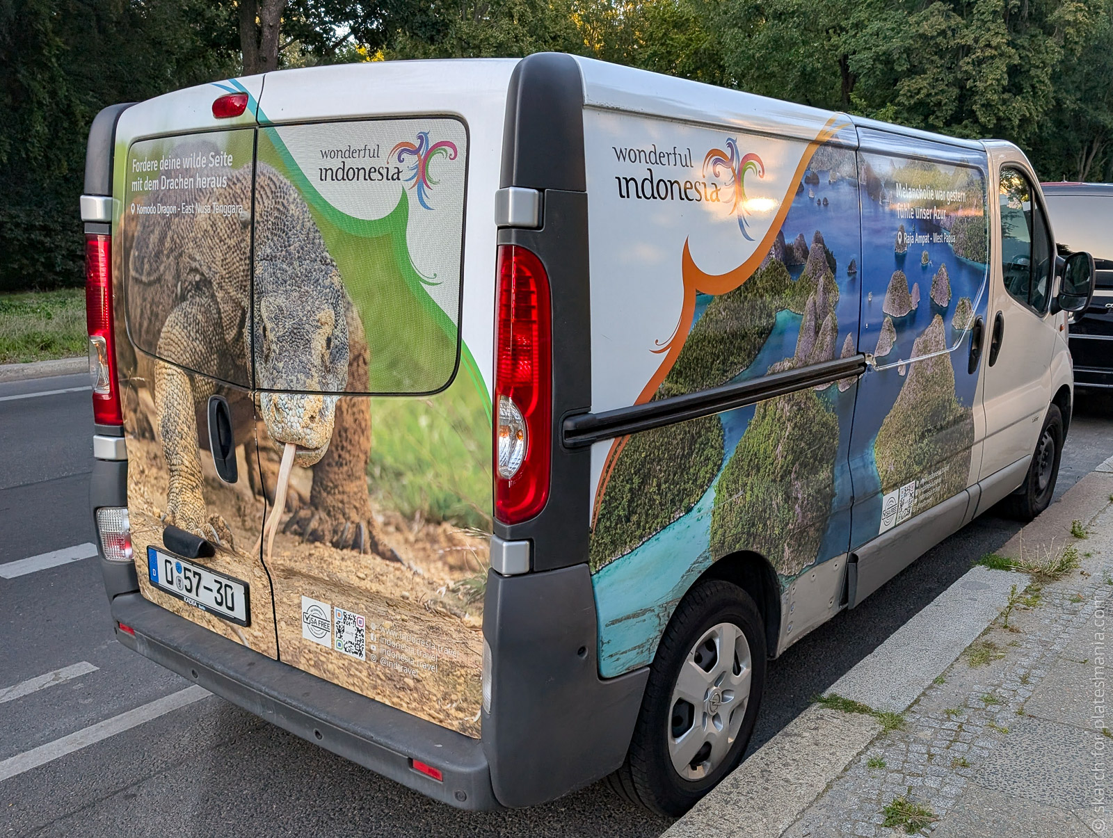 0 57-30, Opel Vivaro 1st gen Van (A; X83), 2001–2014