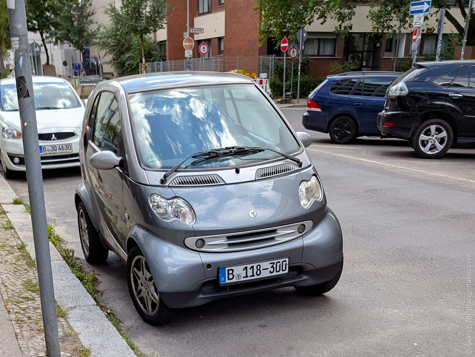 B 118-300, Smart ForTwo 1st gen (C450), 2003–2007