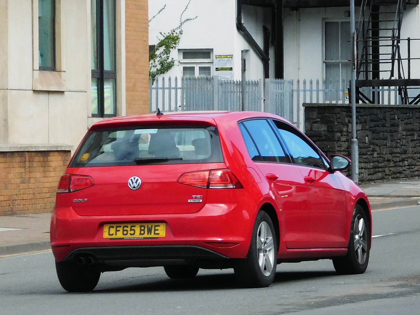 CF65BWE, Volkswagen Golf 7th gen 5-door Hatch (5G), 2012–2017