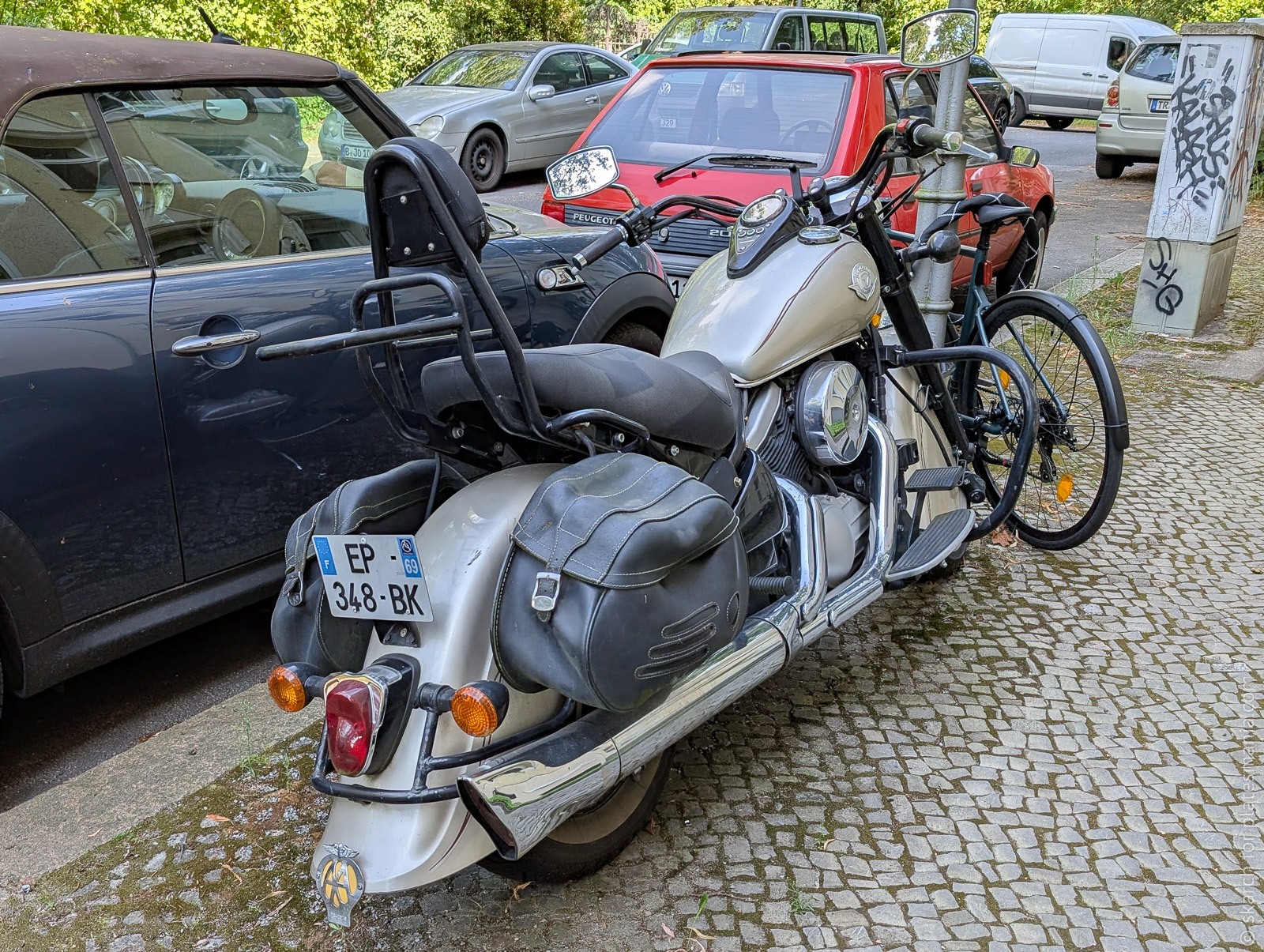 EP-348-BK, Kawasaki Vulcan 400/800/1500 Drifter, 1999–2006