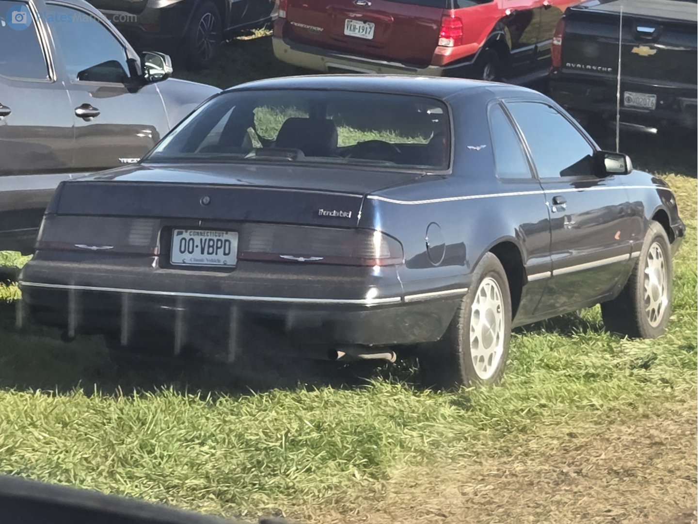 00-VBPD, Ford Thunderbird 9th gen Coupe, facelift, 1986–1988