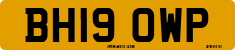 License plate of the United Kingdom, 2001 year system
