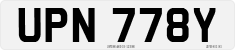 License plate of the United Kingdom, 1963 year system