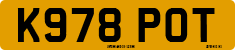 License plate of the United Kingdom, 1983 year system