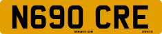 License plate of the United Kingdom, 1983 year system
