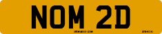 License plate of the United Kingdom, 1963 year system