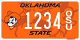 Oklahoma, Specialty plates