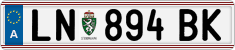 License plate of Austria, Regular plates
