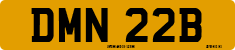 License plate of the United Kingdom, 1963 year system