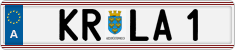 License plate of Austria, Vanity Plates