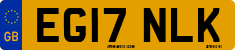 License plate of the United Kingdom, 2001 year system