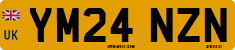 License plate of the United Kingdom, 2001 year system