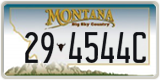 Montana, 1-12345A / 10-1234A
