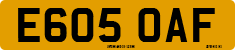 License plate of the United Kingdom, 1983 year system