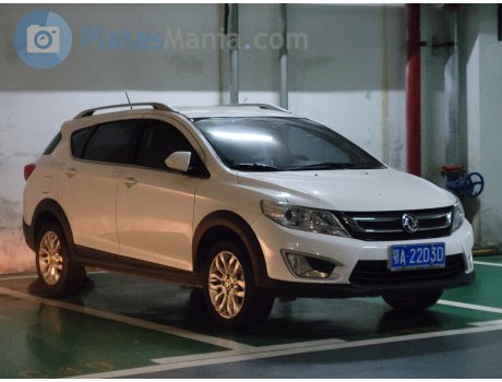 鄂A·22D3D, DongFeng Fengshen AX3