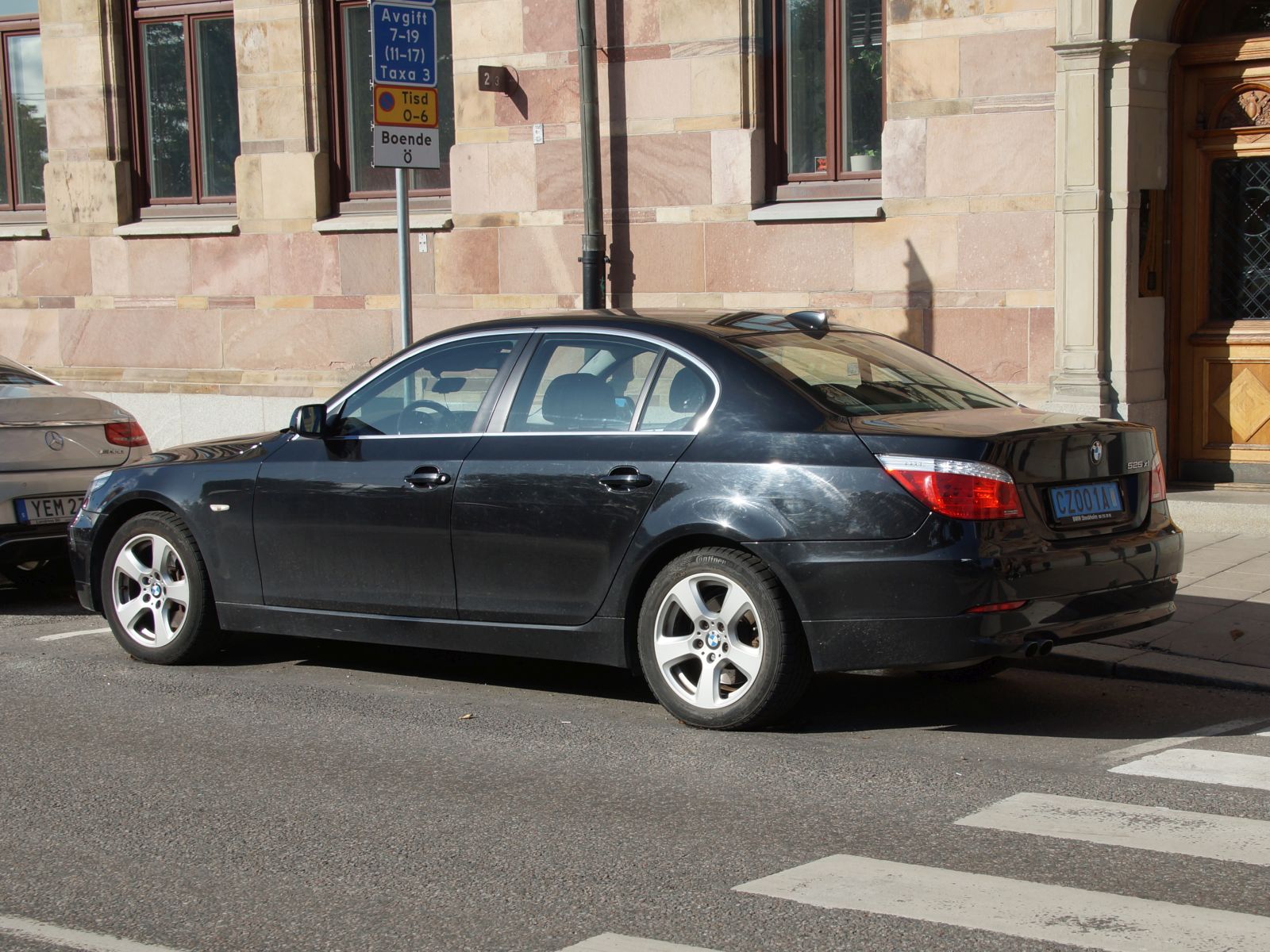 CZ001A, BMW 5 Series 5th gen Sedan (E60), 2003–2010