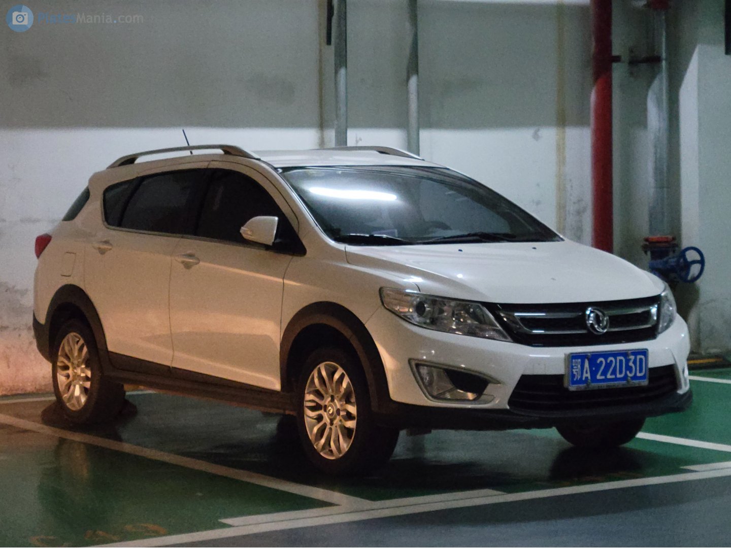 鄂A·22D3D, DongFeng Fengshen AX3 