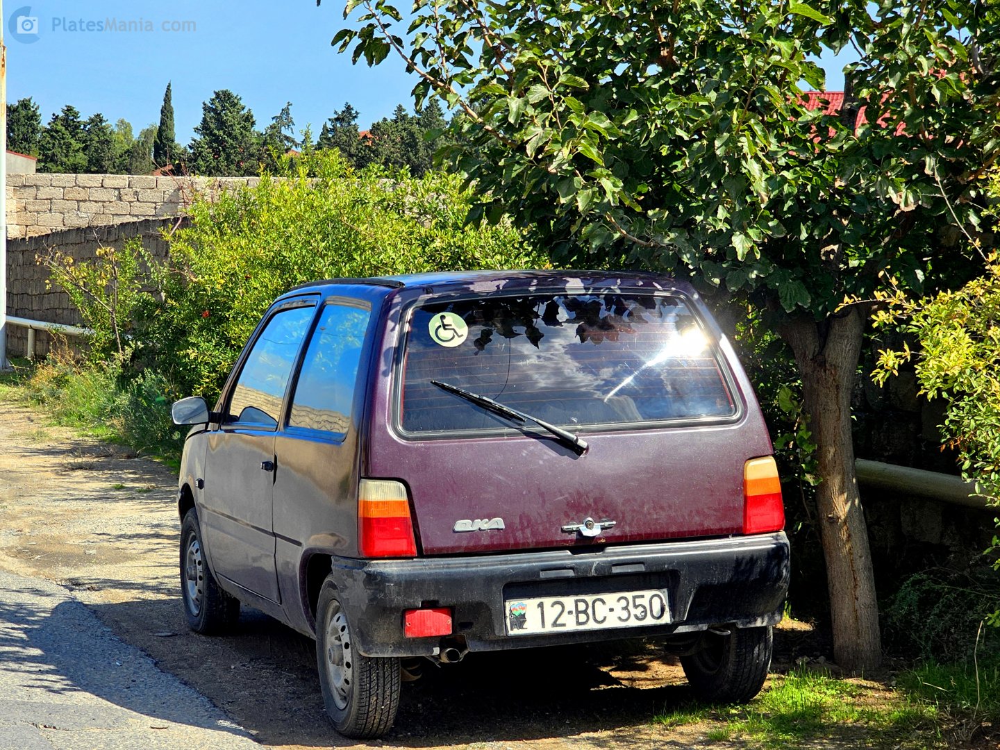 12 BC 350, Lada (VAZ) 1111 Ока 