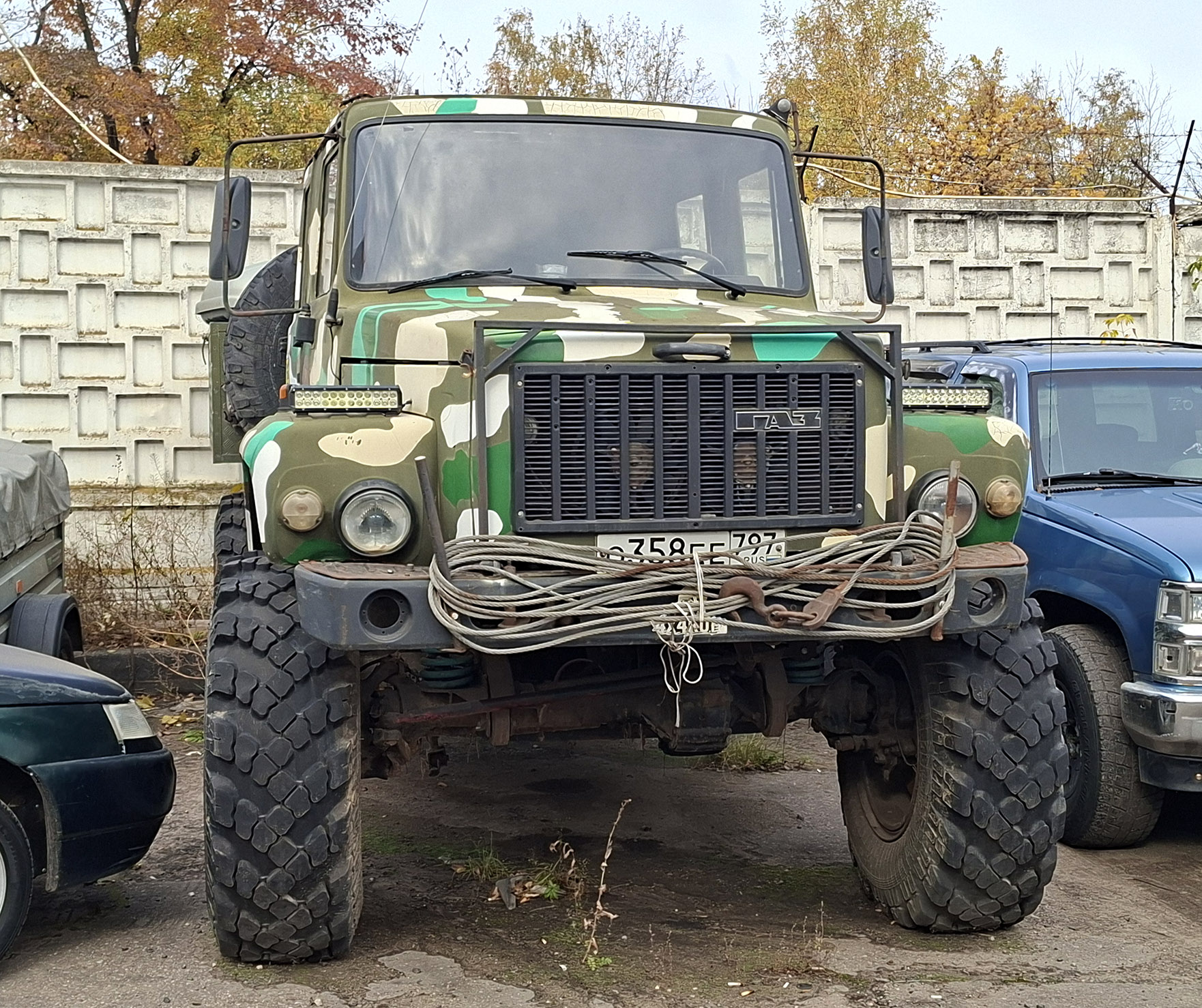 о 358 ее 797, GAZ 3308 3308 (3325) Егерь (Eger') Double Cab, 1997–2020