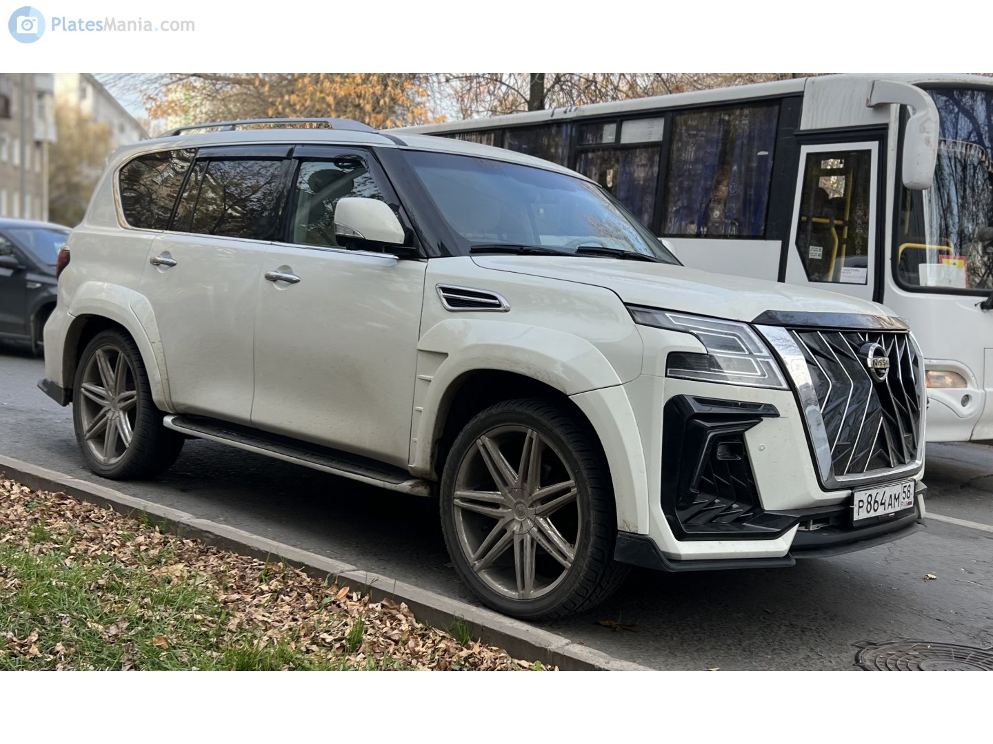 р 864 ам 58, Nissan Patrol 6th gen (Y62), 2nd facelift, 2019–2024