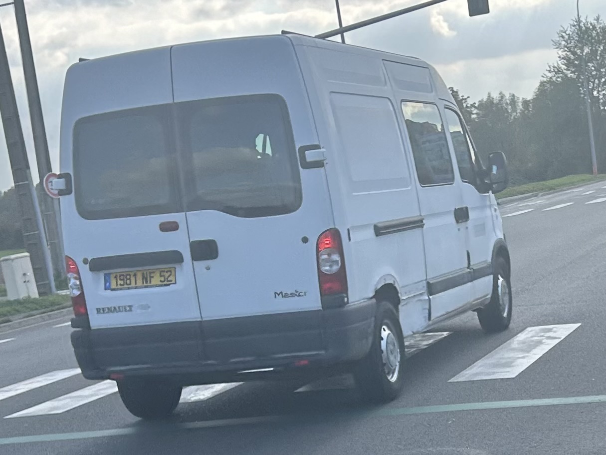 1981 NF 52, Renault Master 2nd gen Van (F70), facelift, 2003–2010