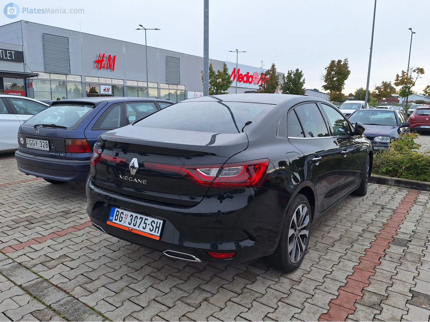 BG 3075-SH, Renault Mégane 4th gen GrandCoupé Sedan (LFB/LFF), 2016–