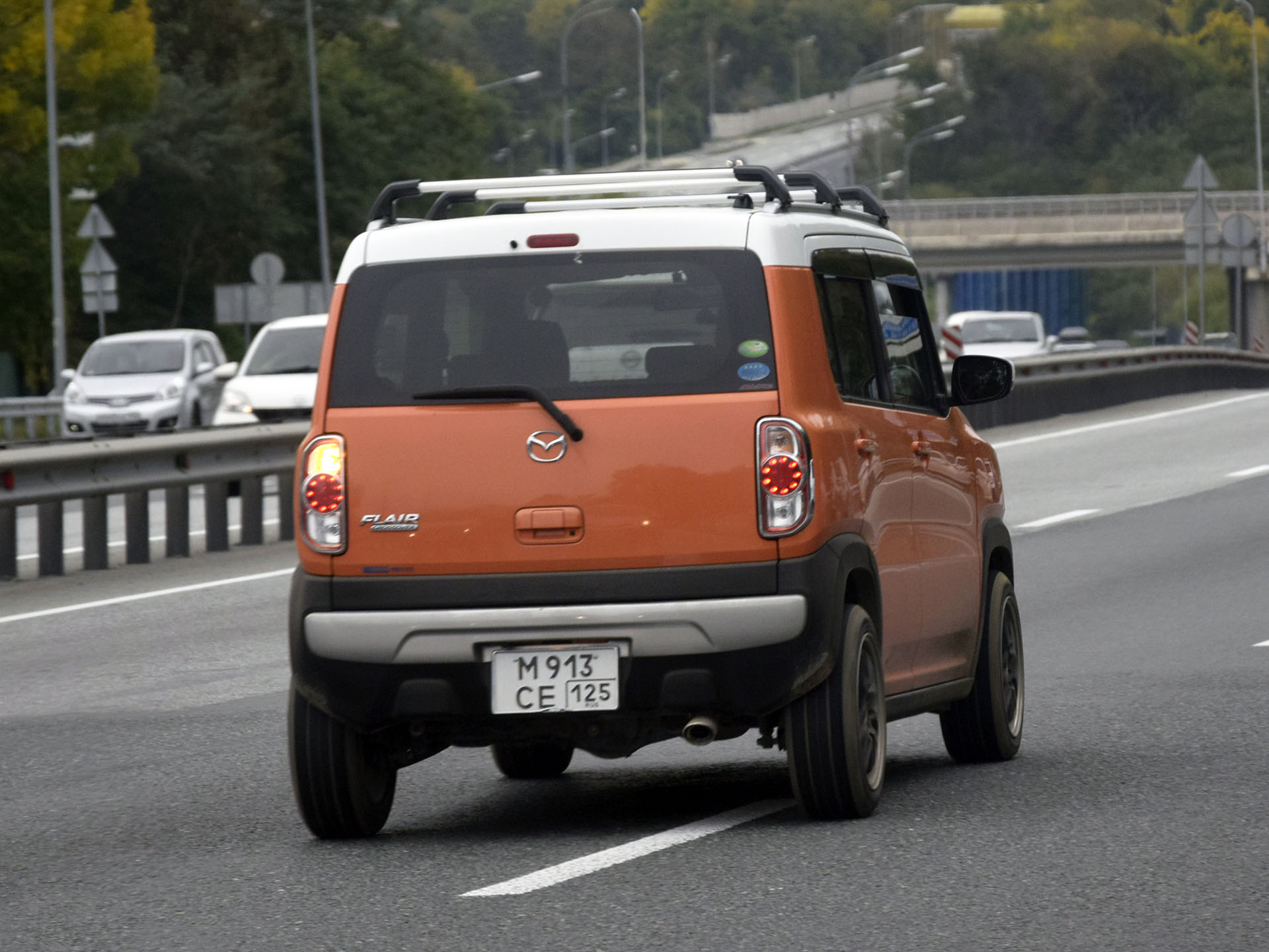 м 913 се 125, Mazda Flair Crossover 1st gen (MS3/MS4; JP-market), 2014–2019