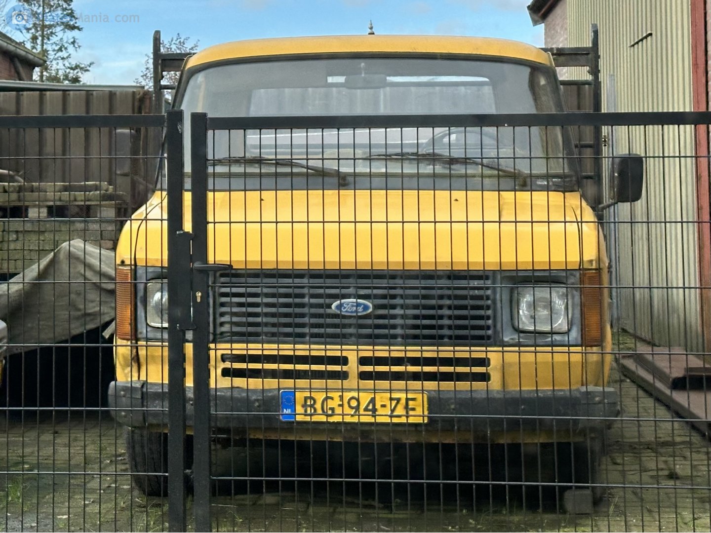 BG-94-ZF, Ford Transit 1st gen Single Cab (Mk2), facelift, 1977–1986