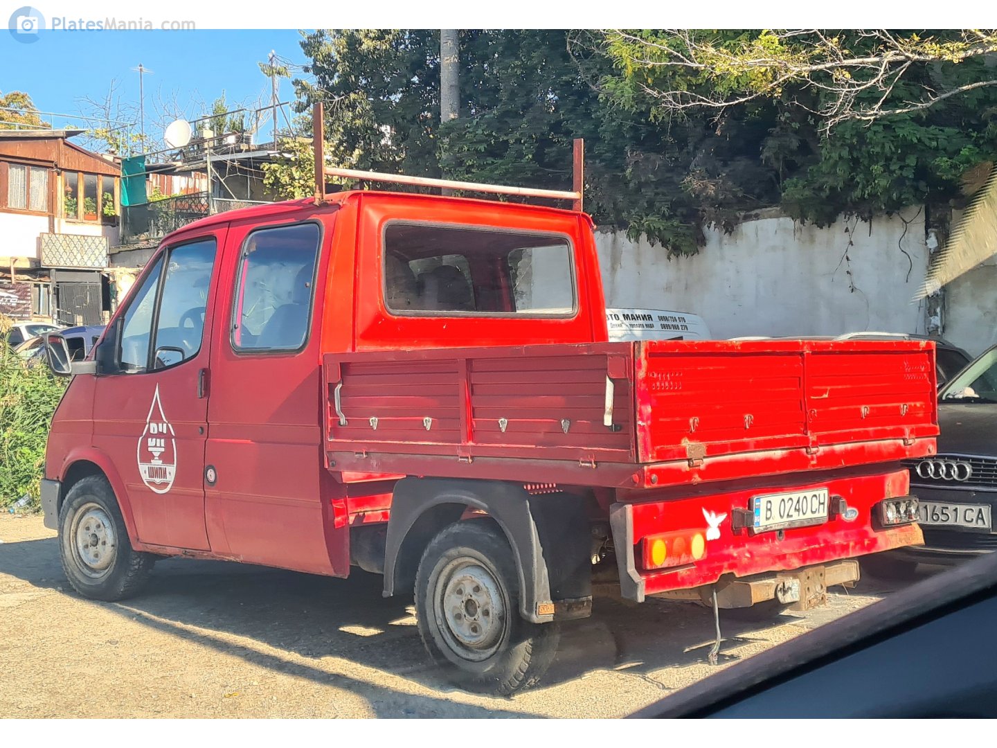 B 0240 CH, Ford Transit 2nd gen Double Cab, 1986–2003