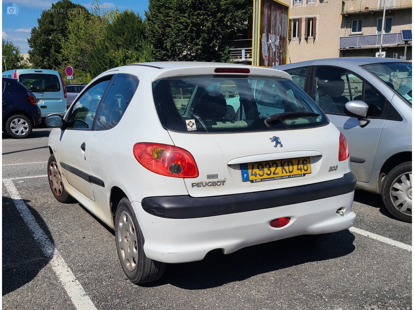 4932 KD 46, Peugeot 206 1st gen 3-door Hatch (T10), 1998–2009