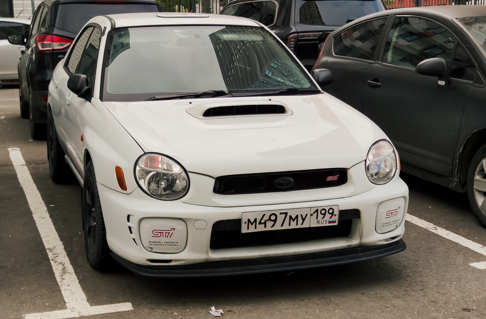 м 497 му 199, Subaru Impreza WRX STi 2nd gen Sedan (GD), 2001–2002