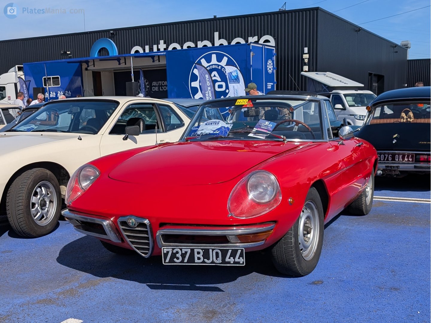 737 BJQ 44, Alfa Romeo 1750 1st gen Spider Veloce (105), 1967–1971