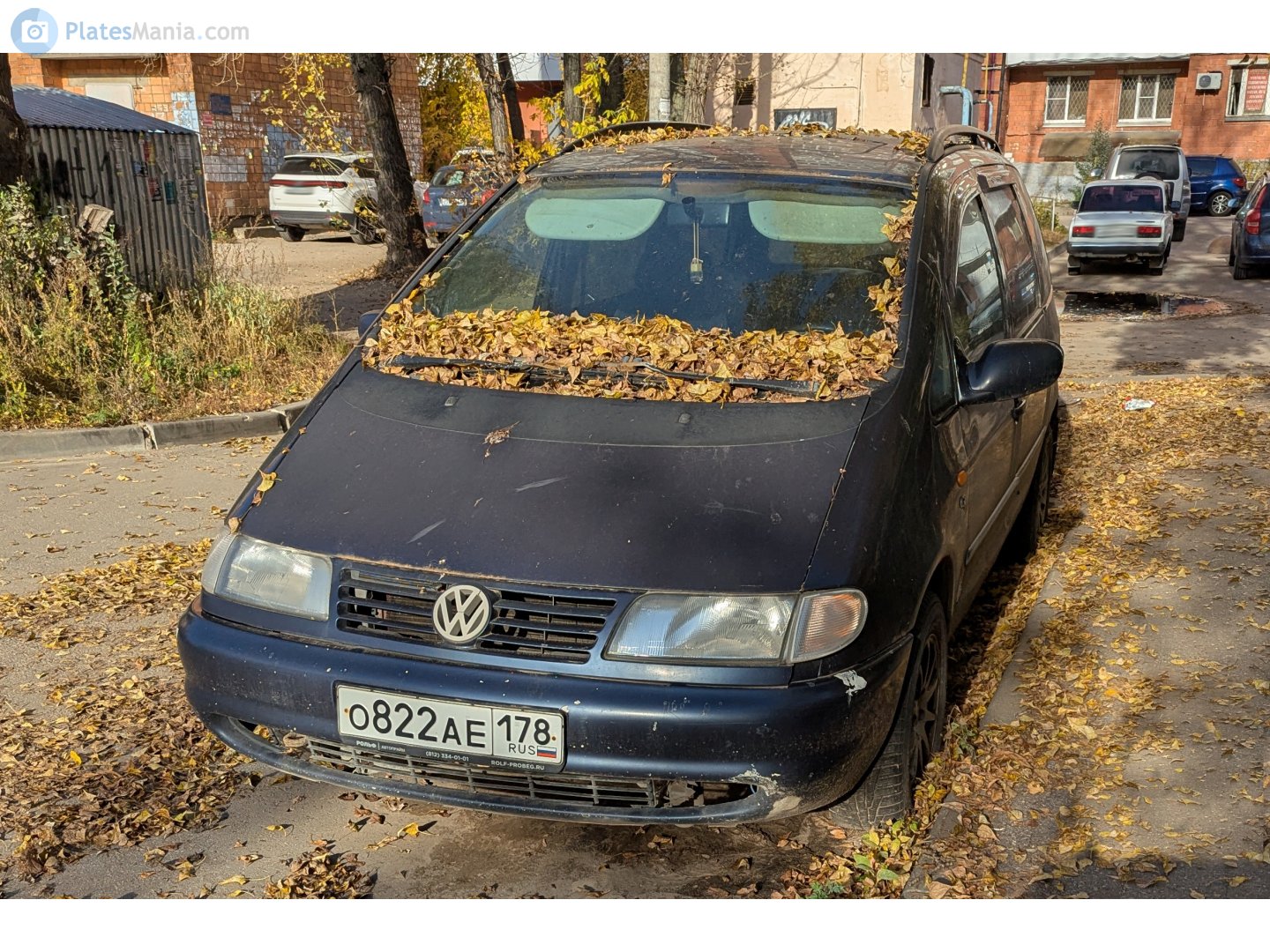 о 822 ае 178, Volkswagen Sharan 1st gen (7M), 1995–2000