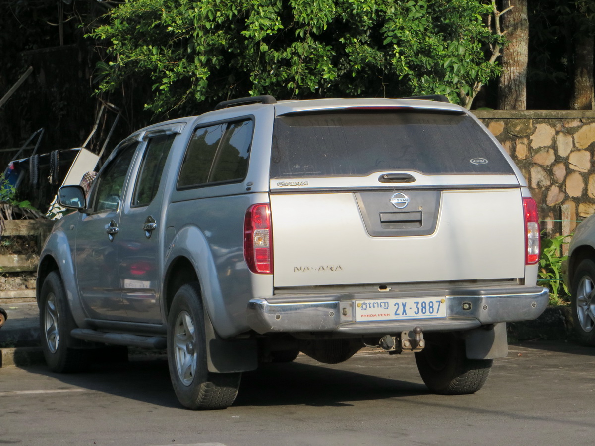2X-3887, Nissan Navara 3rd gen (Frontier) (D40), 2005–2015