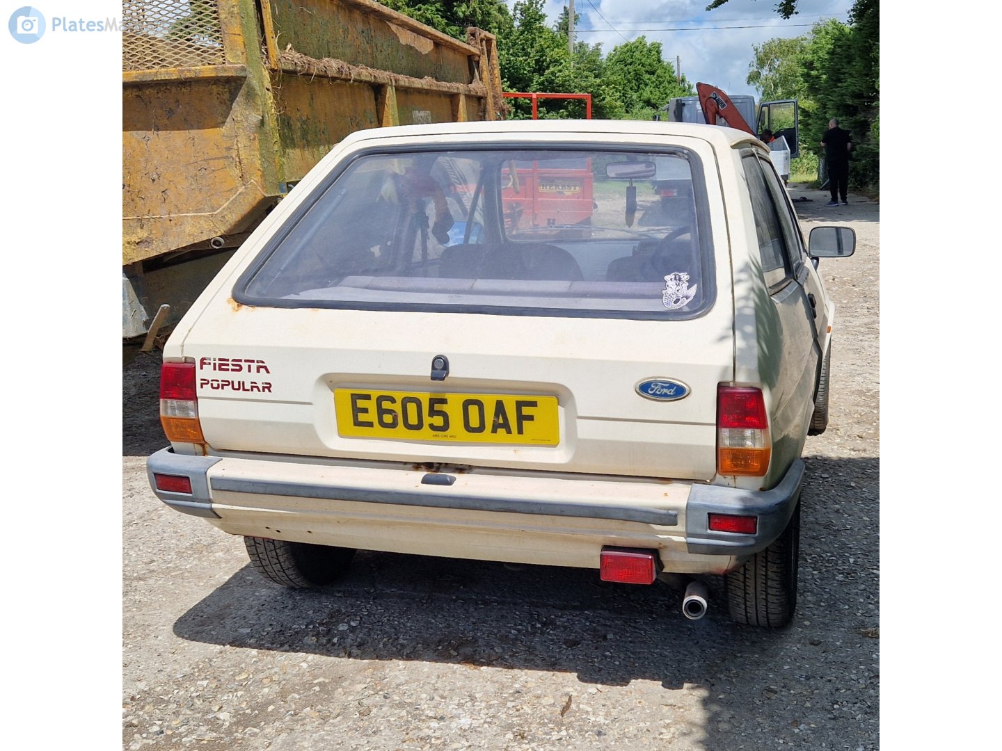 E605OAF, Ford Fiesta 2nd gen Hatch (FBD), 1983–1989