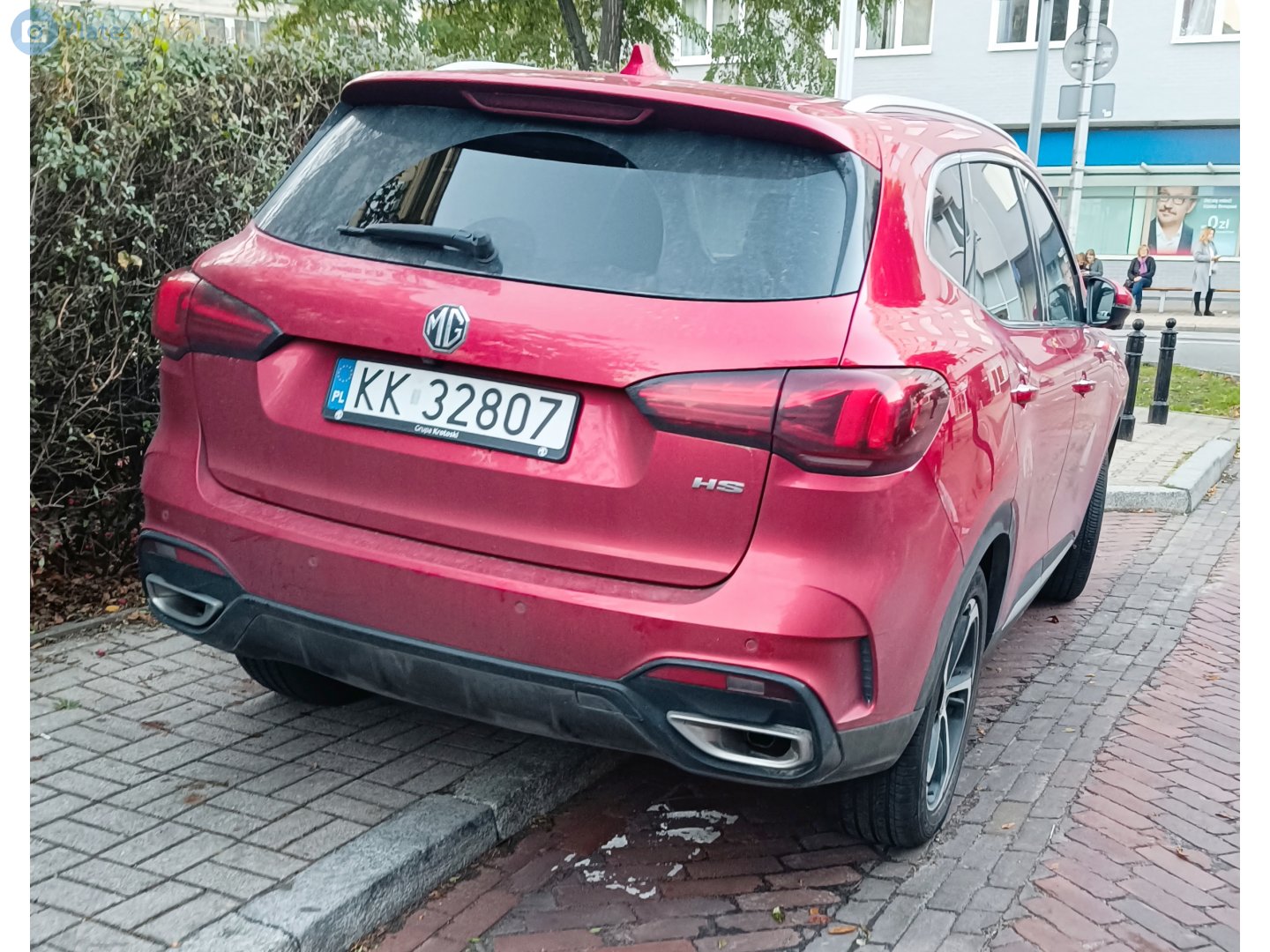 KK 32807, MG HS 1st gen HS/Pilot/Navigator (AS23), facelift, 2021–